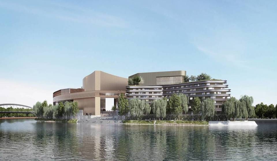 Weinig mensen weten het, maar dit jaar opent er een enorm cultureel centrum van meer dan 5000 m² op dit eiland aan de rand van Parijs, met een gigantisch panoramisch terras van 1200 m².
