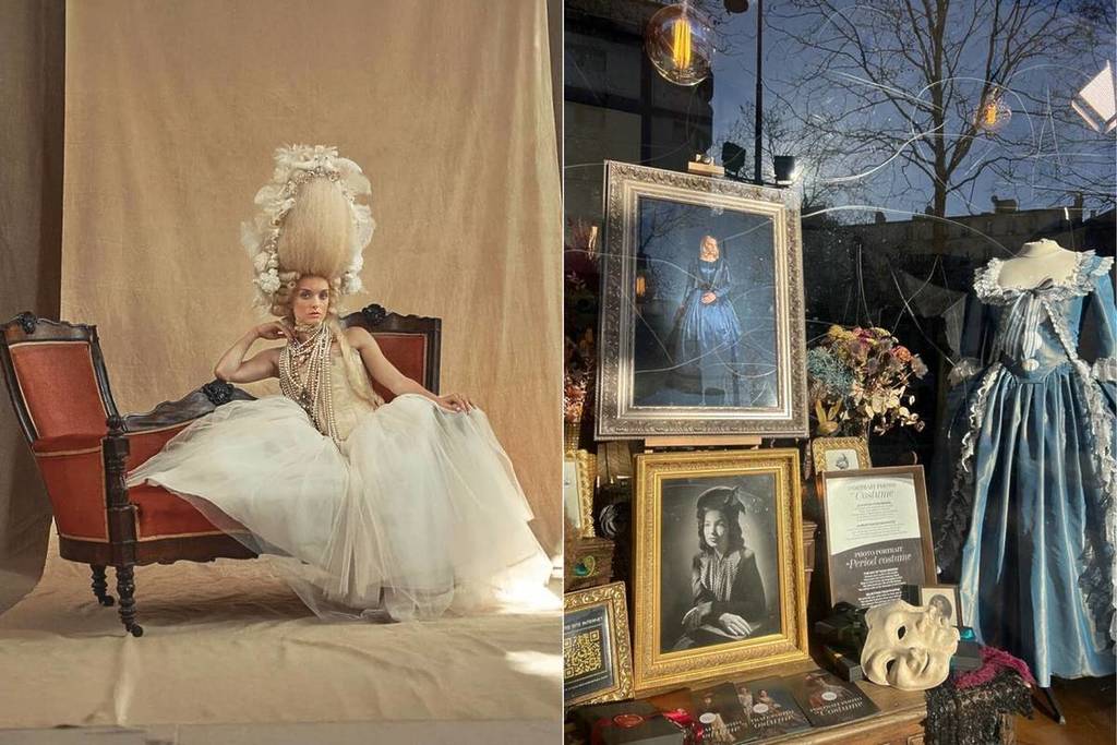 studio photo historique costumes d'époque Paris 12