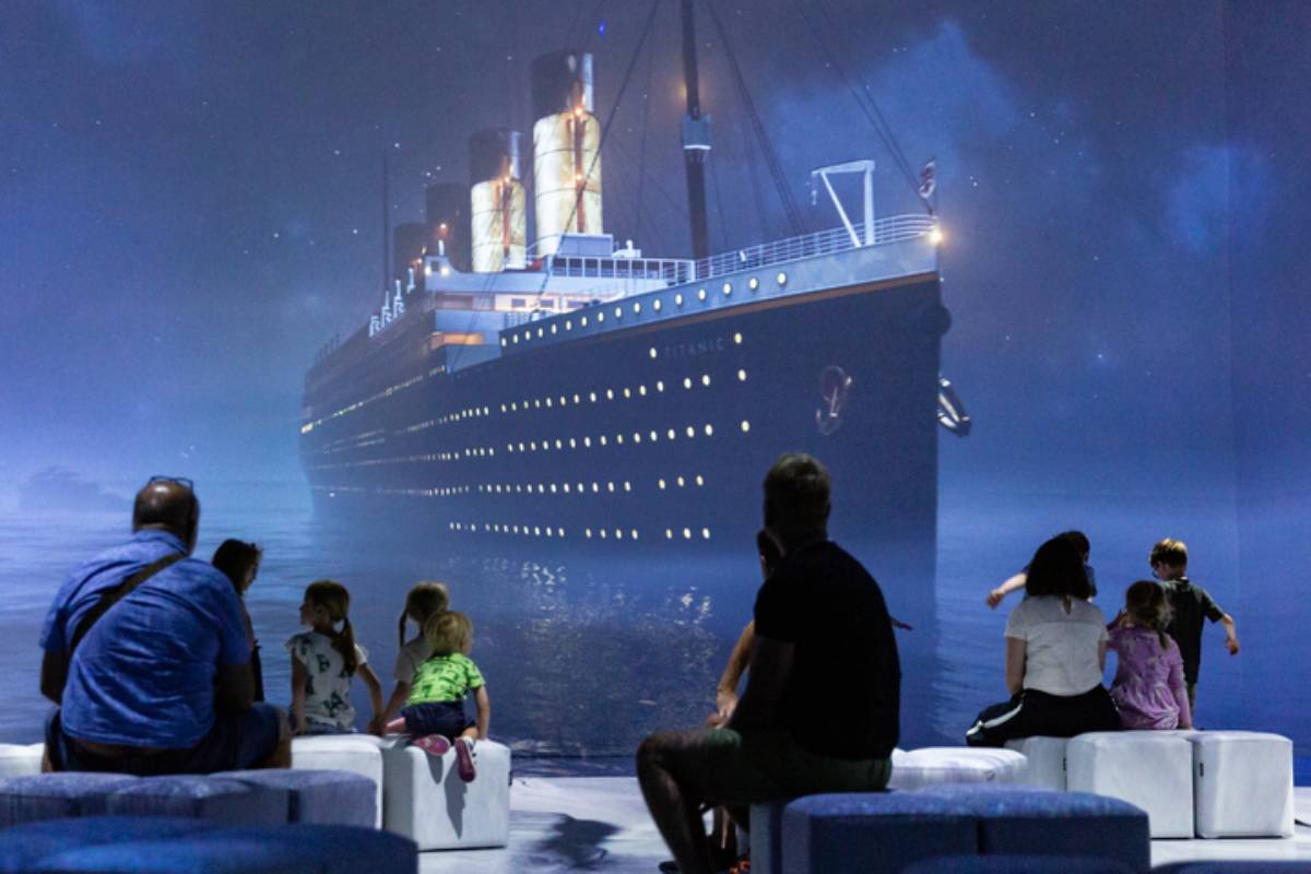 Titanic experience immersive Paris