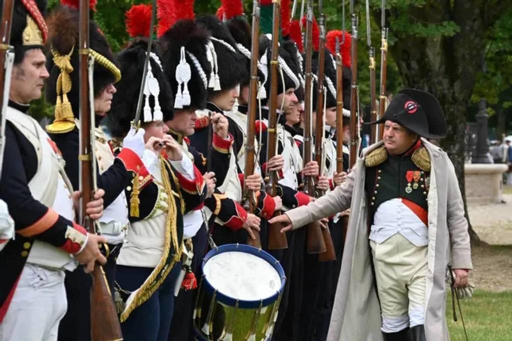 Napoleonische Nachstellung in Montereau