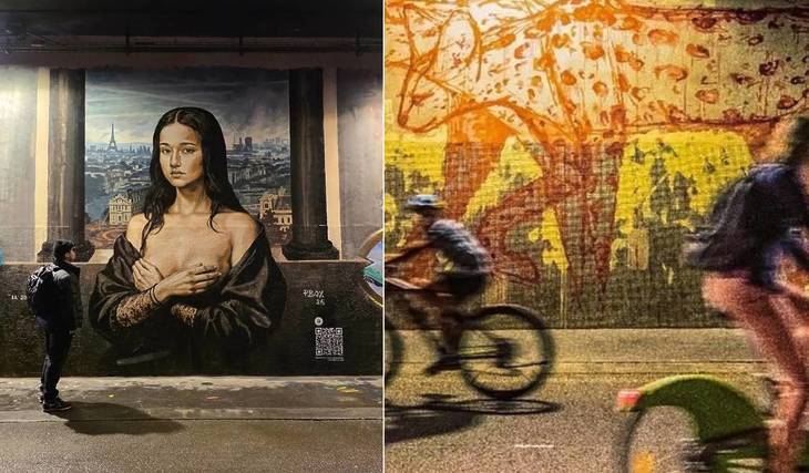 Sous le Louvre, ce tunnel de 800 mètres recouvert de street art ferme pendant 15 jours… Voici les dates à retenir