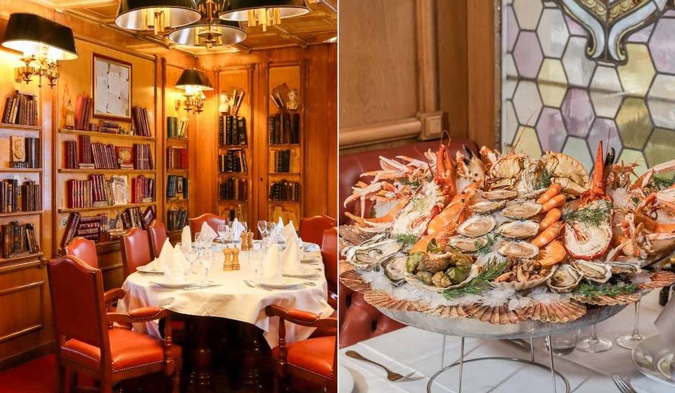 In Parijs serveert deze legendarische brasserie, met een interieur geïnspireerd op de Belle Époque, al tientallen jaren gigantische zeevruchtenschotels… en blijft het een van de beste brasseries van de hoofdstad.
