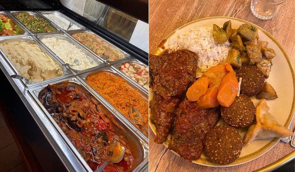 Este buffet libanês 100% caseiro oferece uma fórmula por menos de 16 €.