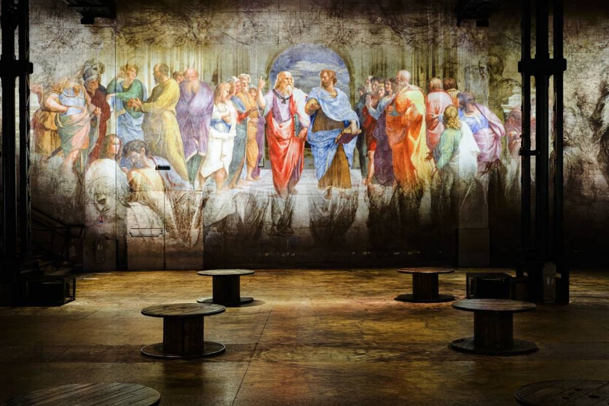 Renaissance : De Vinci, Raphaël, Michel-Ange - L'Atelier des Lumières