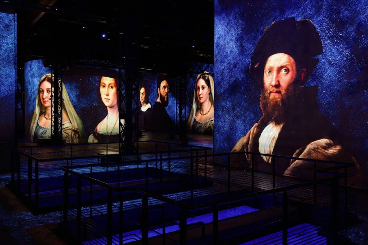 Renaissance : De Vinci, Raphaël, Michel-Ange - L'Atelier des Lumières