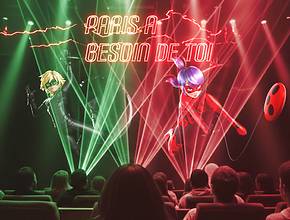 Tal como a Ladybug e o Chat Noir, torne-se um super-herói com a Miraculous Experience no MOIR