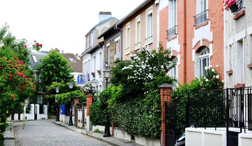 Cette rue cachée du 20e arrondissement ressemble à un véritable petit village de province