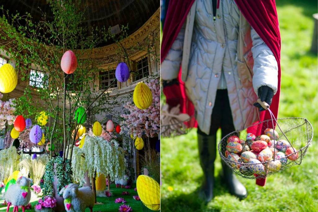 la plus grande chasse aux oeufs de Pâques de France Paris Vaux le Vicomte