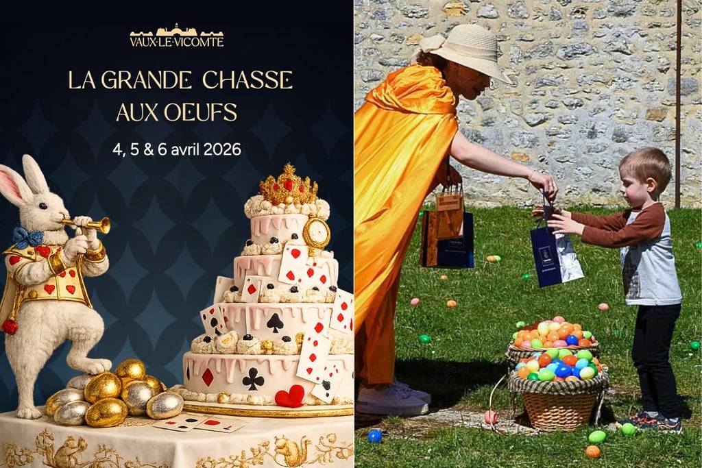 Pâques à Vaux-le-Vicomte château à 1h de Paris 