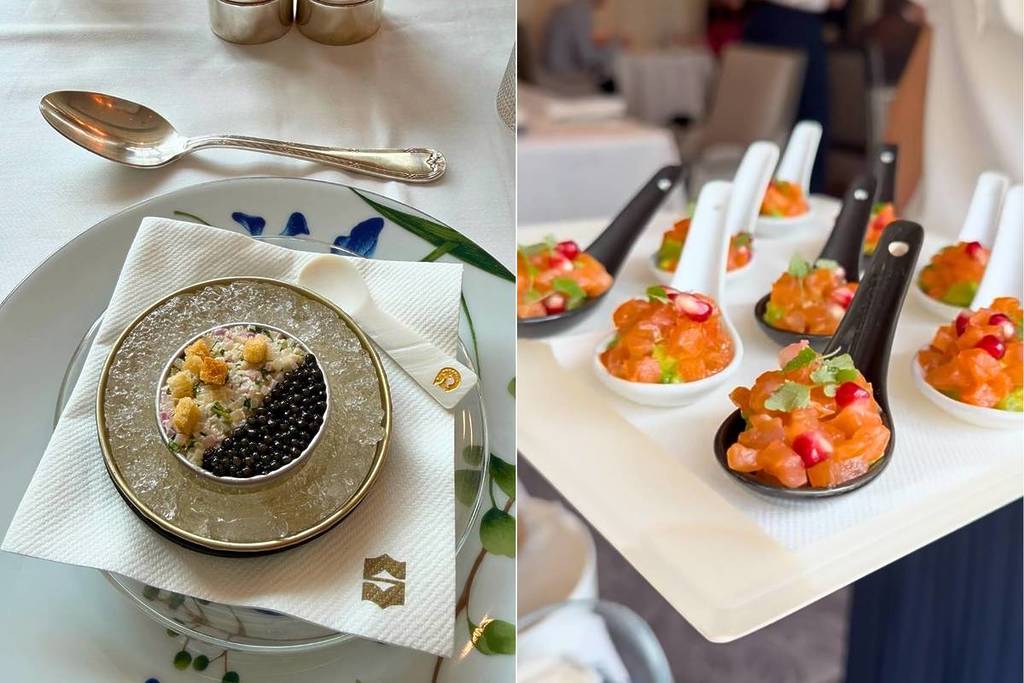 Brunch in het paleis Shangri-La Paris