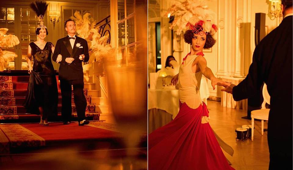 Anlässlich des 100-jährigen Jubiläums des Romans „The Great Gatsby“ veranstaltet dieses Luxushotel an der Place Vendôme Gatsby-Abende mit einem außergewöhnlichen Dinner-Show-Erlebnis im Stil der Goldenen Zwanziger