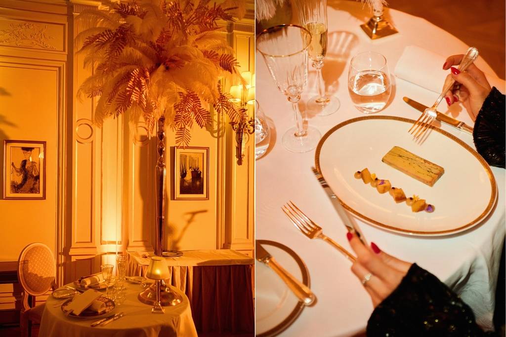 de weelderige feestavonden uit de jaren 20 in het Ritz Paris