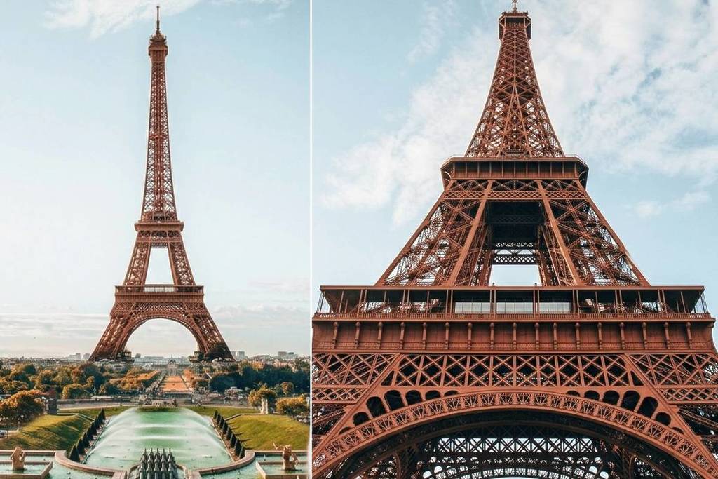 Zum ersten Mal seit über 130 Jahren wird der Eiffelturm ab April komplett in Rot neu gestrichen – seine ursprüngliche Farbe