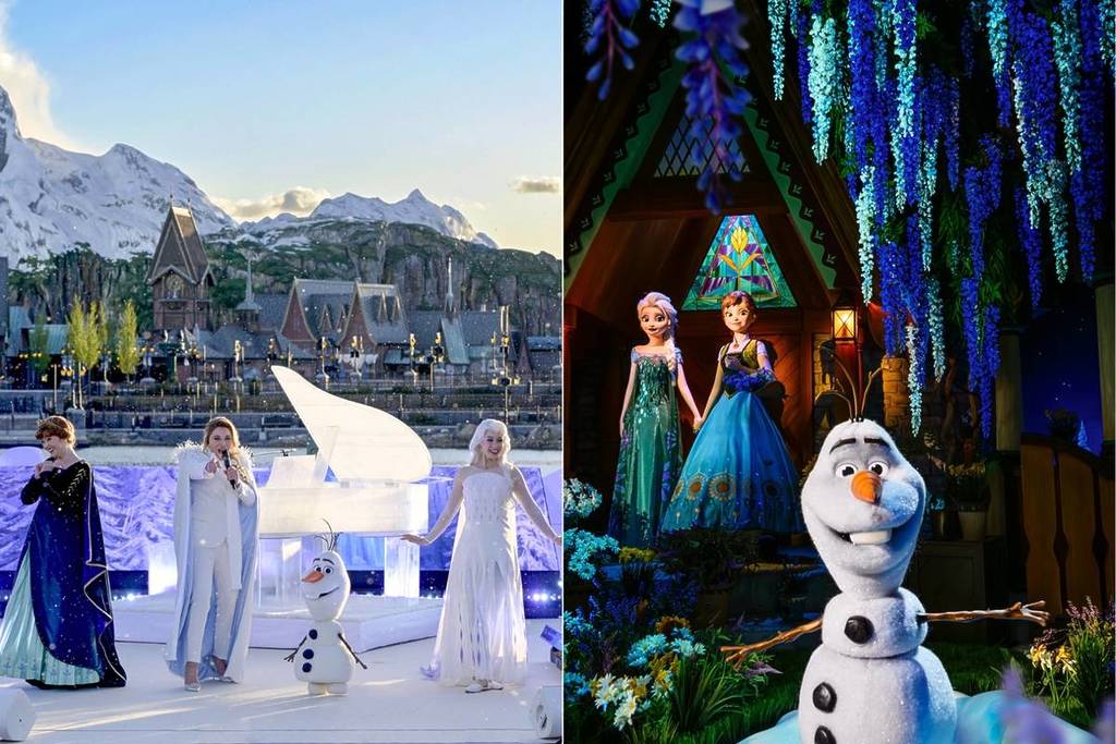 World of Frozen Land la Reine des Neiges ouverture Disneyland Paris