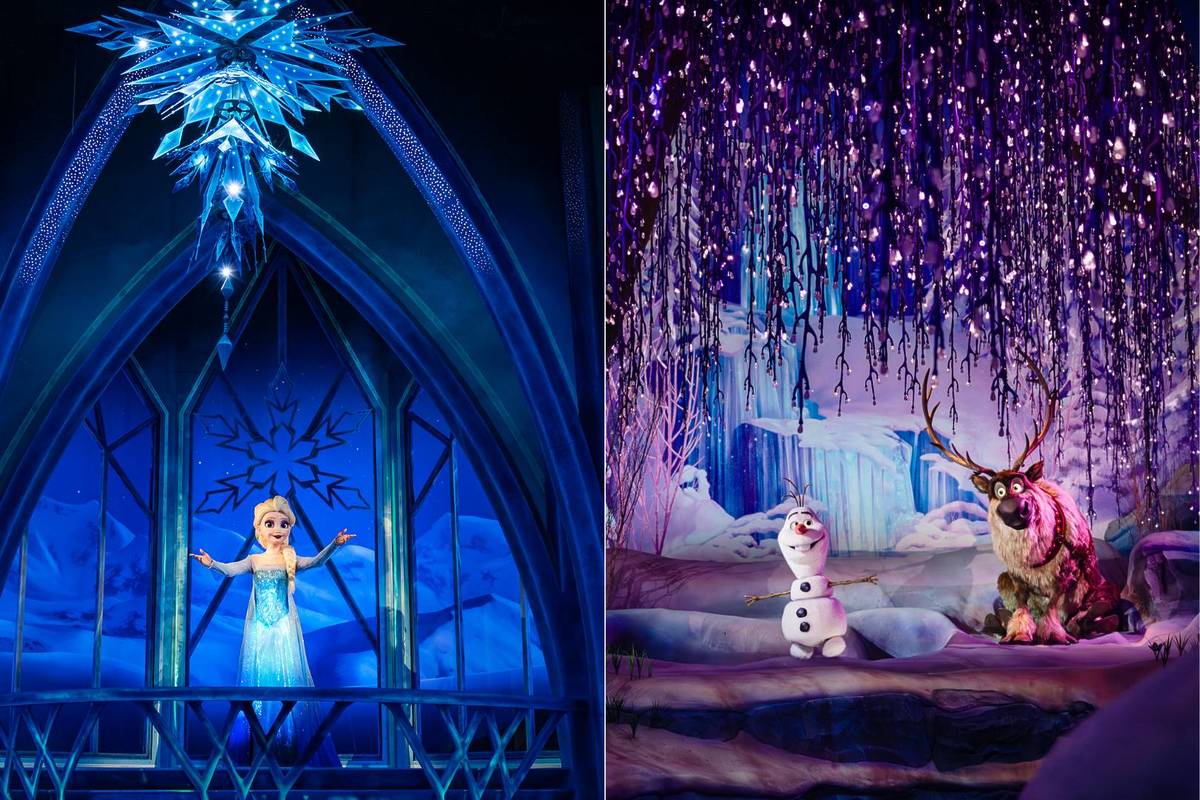 The secret spot to see Olaf in the heart of World of Frozen