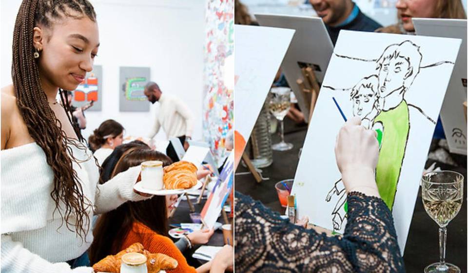 “Finalmente um plano que foge ao comum!” No 10.º arrondissement de Paris, esta galeria de arte combina brunch vegetariano E oficina de pintura no meio de obras de novos talentos da arte urbana