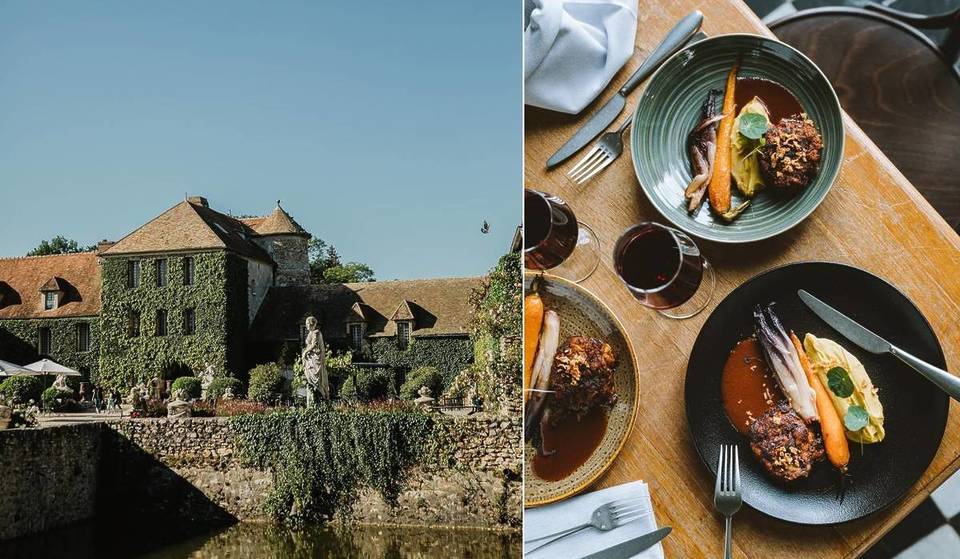 Just an hour from Paris, this 13th-century castle surrounded by moats offers a royal all-you-can-eat brunch in a fairytale setting… and you can spend the whole day there