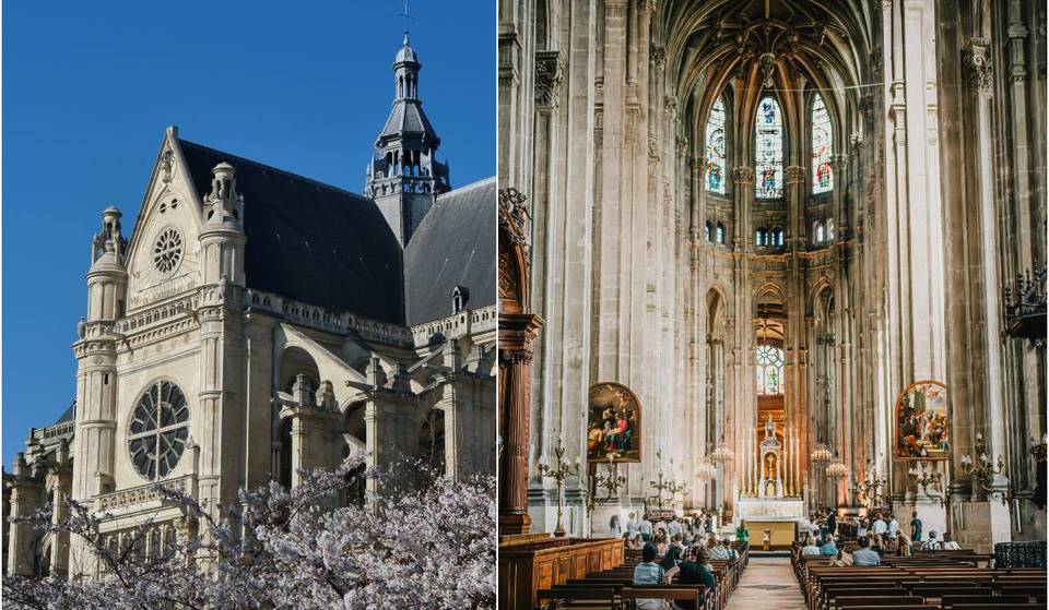 Menos conhecida do que Notre-Dame, esta igreja de Paris apelidada de “a catedral das Halles” tem uma altura de abóbada ainda maior – e acolhe um novo espetáculo com orquestra e projeções de vídeo em 3D