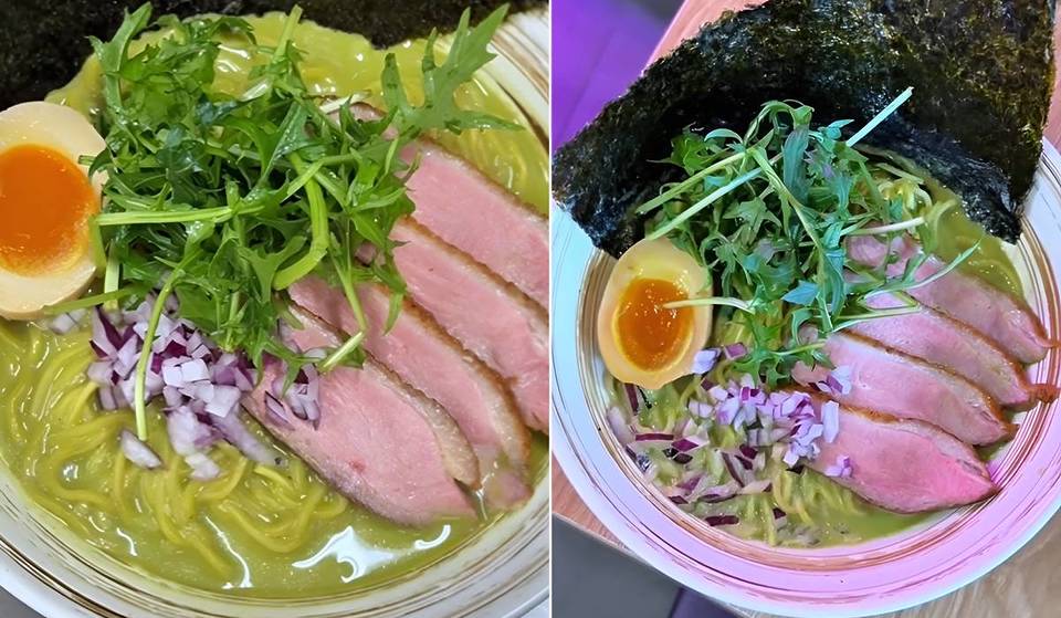 Dit Japanse restaurant in het 6e arrondissement is het allereerste in Frankrijk dat matcha-ramen serveert… en het is vreemd genoeg verslavend