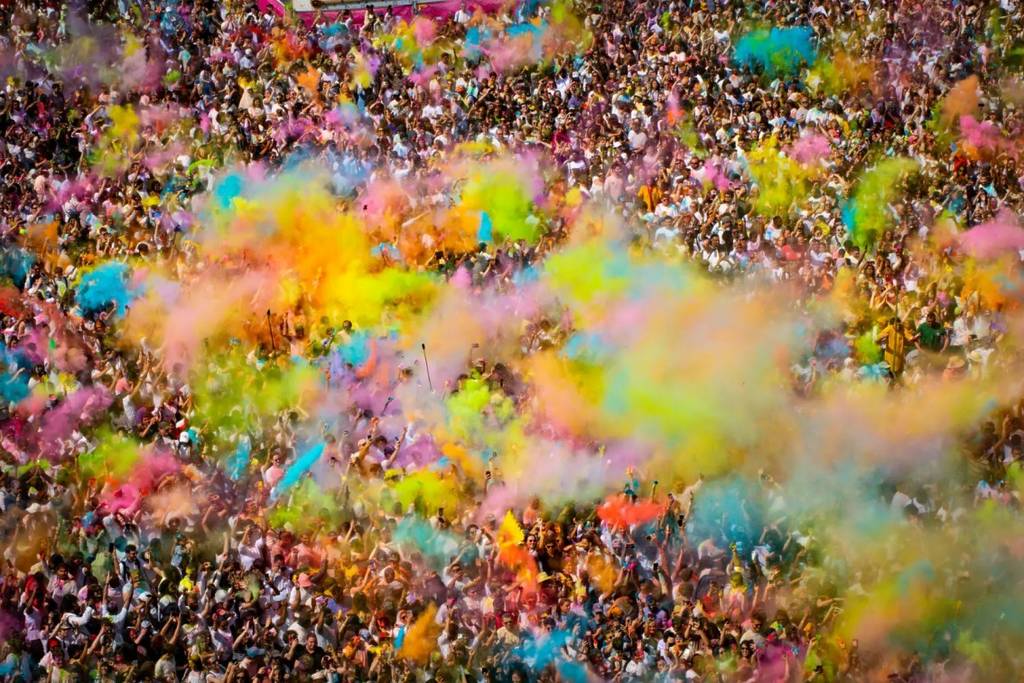 Holi, het Indiase kleurenfeest in Parijs, programma 2026