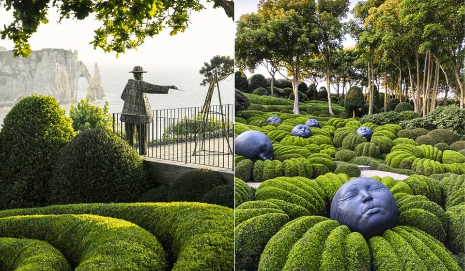 Escapadela aos Jardins de Étretat: este sublime jardim experimental com «esculturas vivas» é sem dúvida um dos mais belos jardins do mundo! 