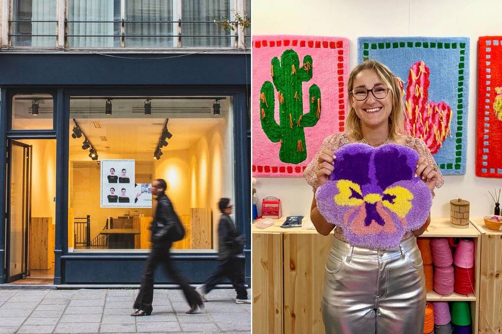In questa galleria d’arte parigina puoi creare il tappeto dei tuoi sogni da zero… ed è sorprendentemente appagante