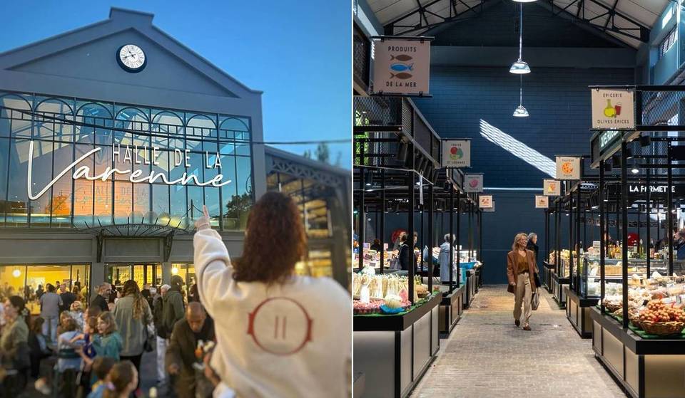A 20 minutos de París, este inmenso mercado gastronómico de 3200 m² acaba de abrir… con ostras a 1 €, cócteles y productos fresquísimos