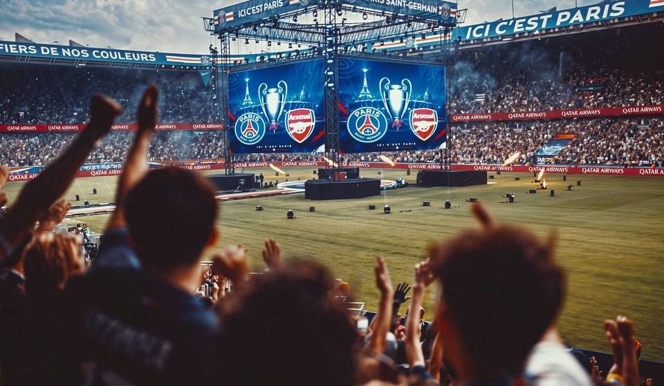 Ligue des Champions : le PSG diffusera à nouveau la finale au Parc des Princes sur grand écran