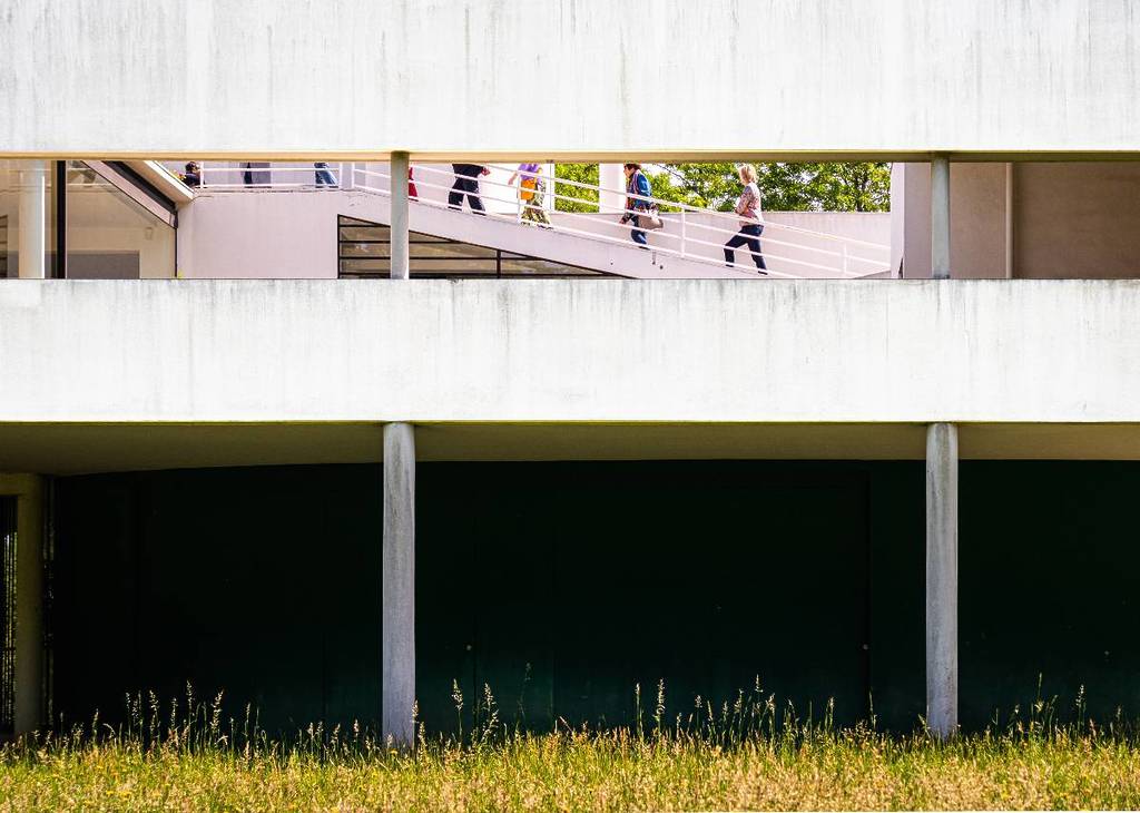villa savoye terraço jardim suspenso