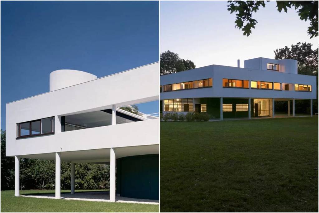 villa savoye arquitetura Le Corbusier