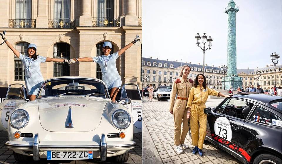 «Un rally 100 % femenino»: los coches de colección más bonitos de Europa saldrán de la plaza Vendôme, antes de recorrer más de 1500 km por las carreteras de Francia