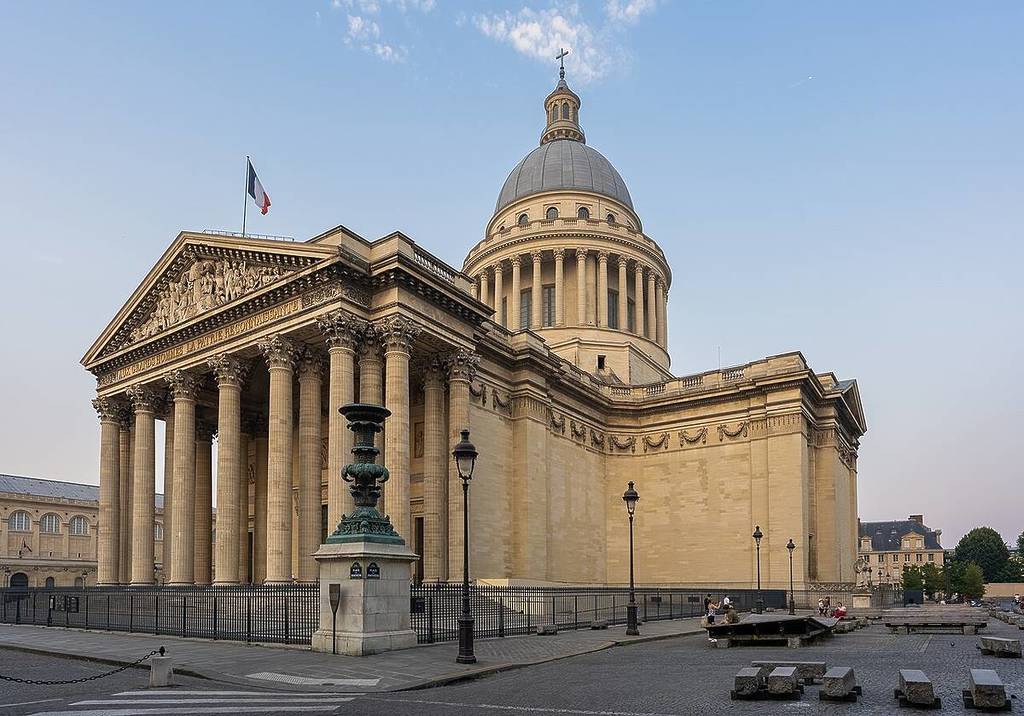 Foto del Panteón de París visto desde el exterior