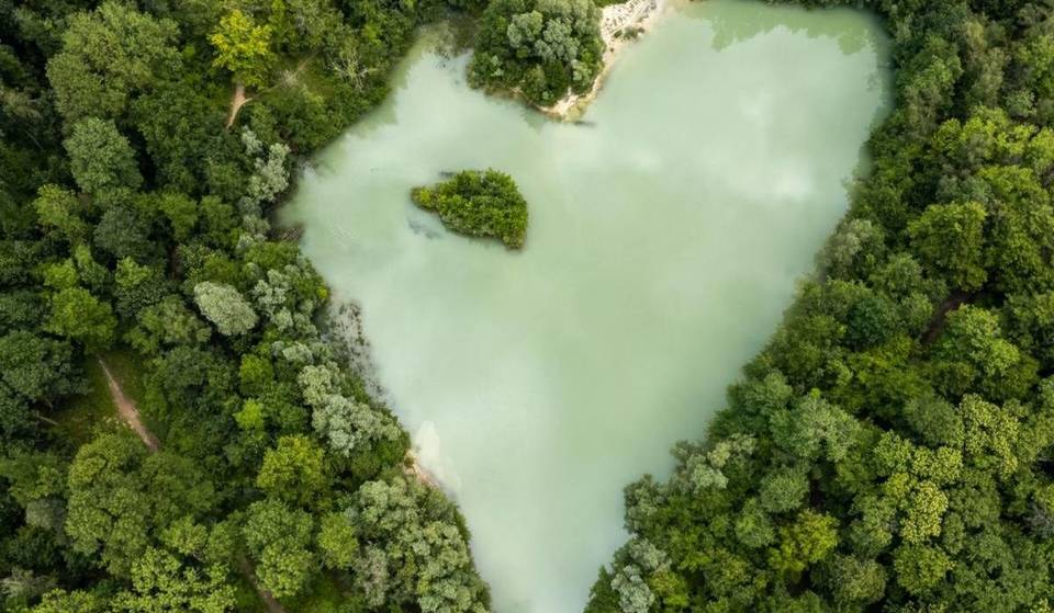 “Un incredibile laghetto a forma di cuore”: questa foresta nel cuore del Val-d’Oise nasconde tanti tesori inaspettati