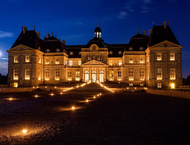 serate a lume di candela al castello di Vaux-le-Vicomte