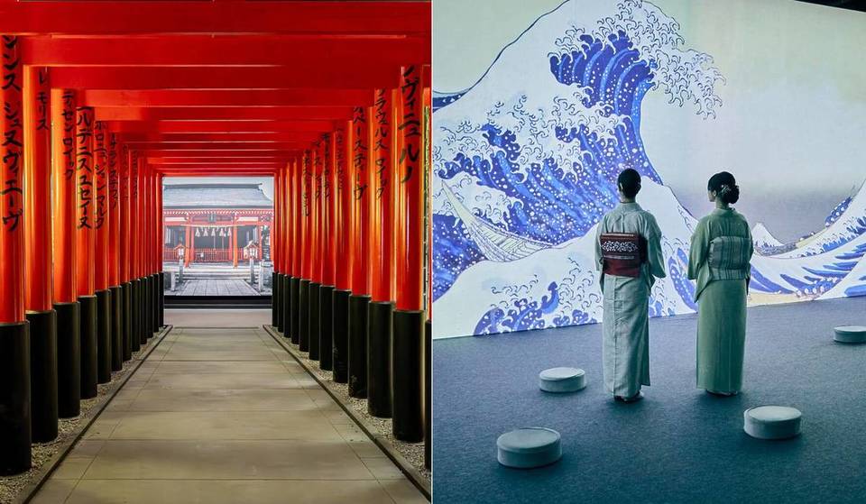 Esta imensa exposição imersiva de 2 200 m² transporta-te para o Japão sem saíres de Paris, e pode muito bem ser a experiência mais exótica do teu verão