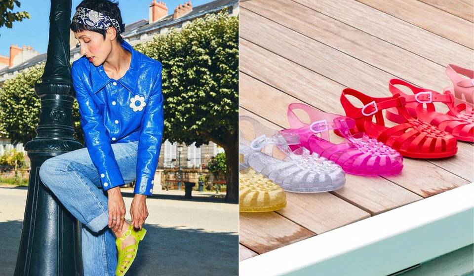 Avis aux nostalgiques des sandales en plastique iconiques : Méduse ouvre un pop-up store exclusif à Paris, avec une ambiance plage et même un bar à glaces