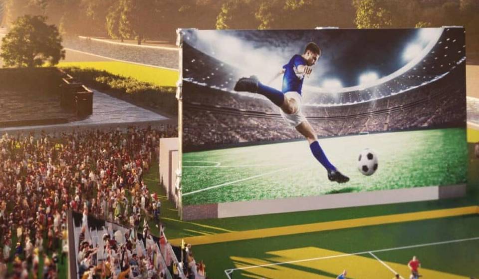 Se inaugura en París una inmensa zona de aficionados LEGO con partidos en pantalla gigante, construcciones gigantes y actividades
