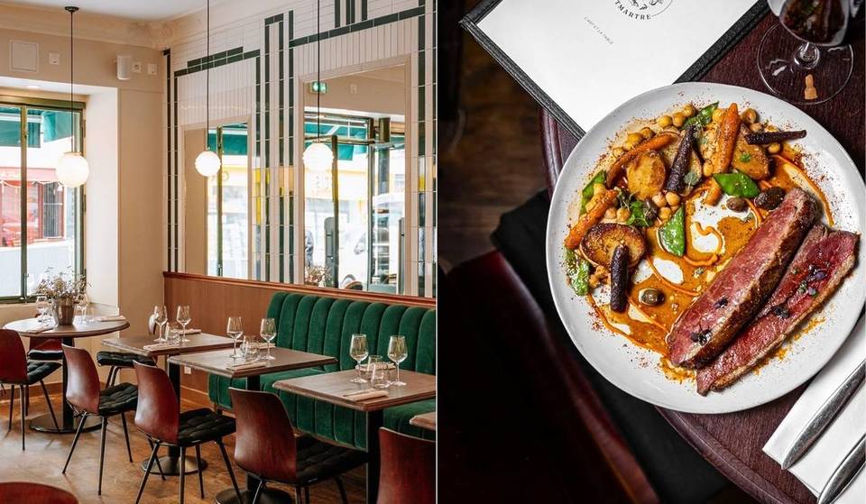 Vergeet de klassieke brasseries: deze art-decobistro in het 18e arrondissement verandert zijn kaart in het ritme van zijn schilderijen