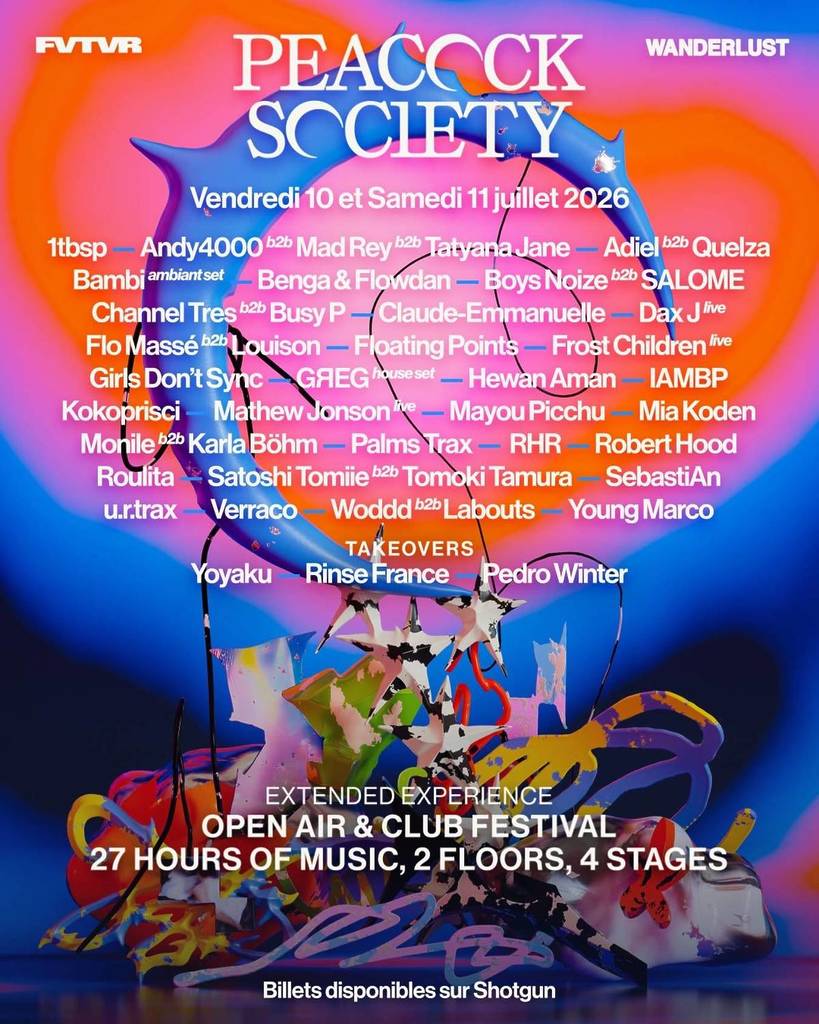 peacock society programma 2026