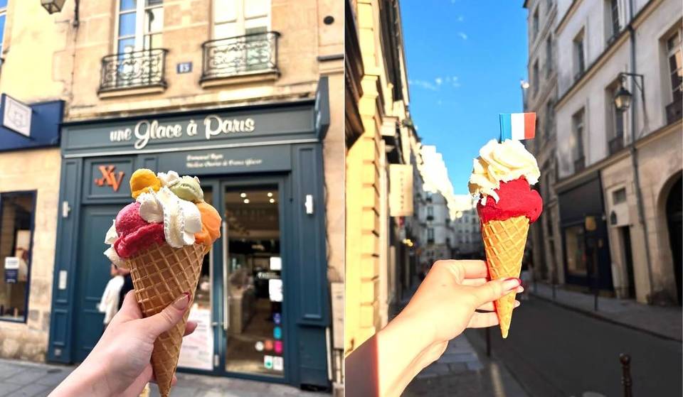 In de Marais verwent deze ijsmaker met zijn originele creaties alle fijnproevers van Parijs