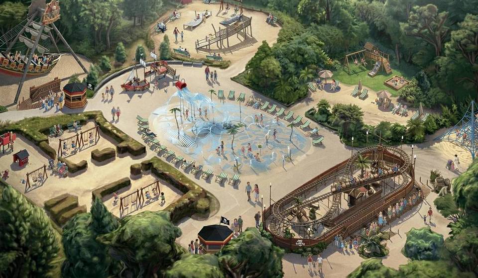 Este famoso parque parisiense revela uma piscina infantil XXL, ideal para te refrescares neste verão