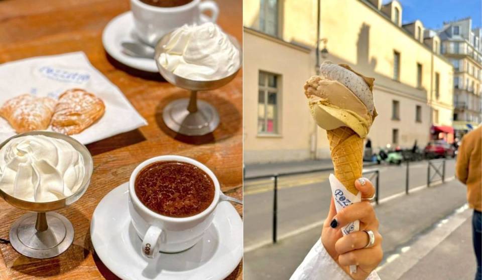 Al 20 jaar lang biedt deze ijssalon in de wijk Le Marais authentiek Italiaans ijs aan in zijn vitrines