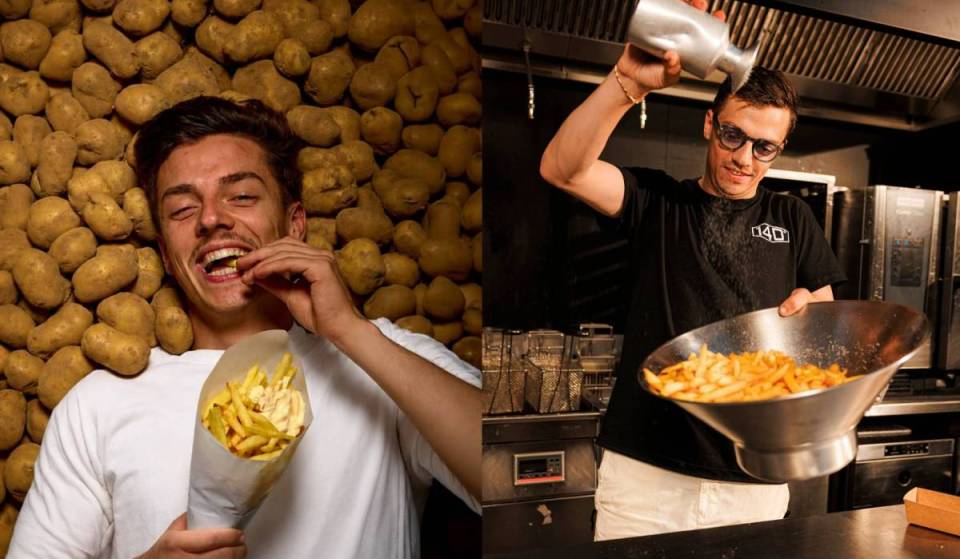 “The first 100 customers will get a FREE cone of fries”—Mallory Gabsi’s (Top Chef) 140° fry shop opens this Saturday in Paris!