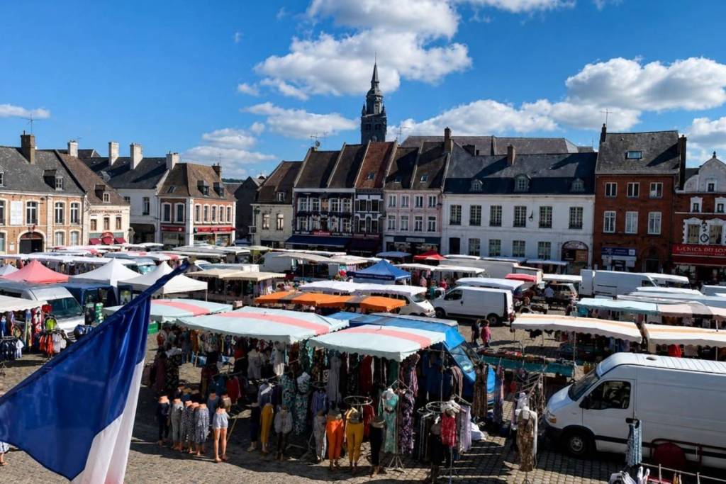 open-air market