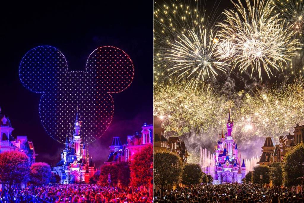 vuurwerk 14 juli 2026 Disneyland Parijs