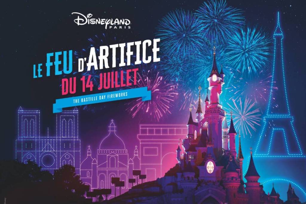 vuurwerk 14 juli 2026 Disneyland Parijs