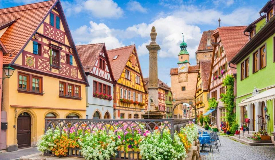 “It’s Christmas all year round here”: this town with its intact city walls, half-timbered houses, and cobblestone streets is one of the most magical in Europe
