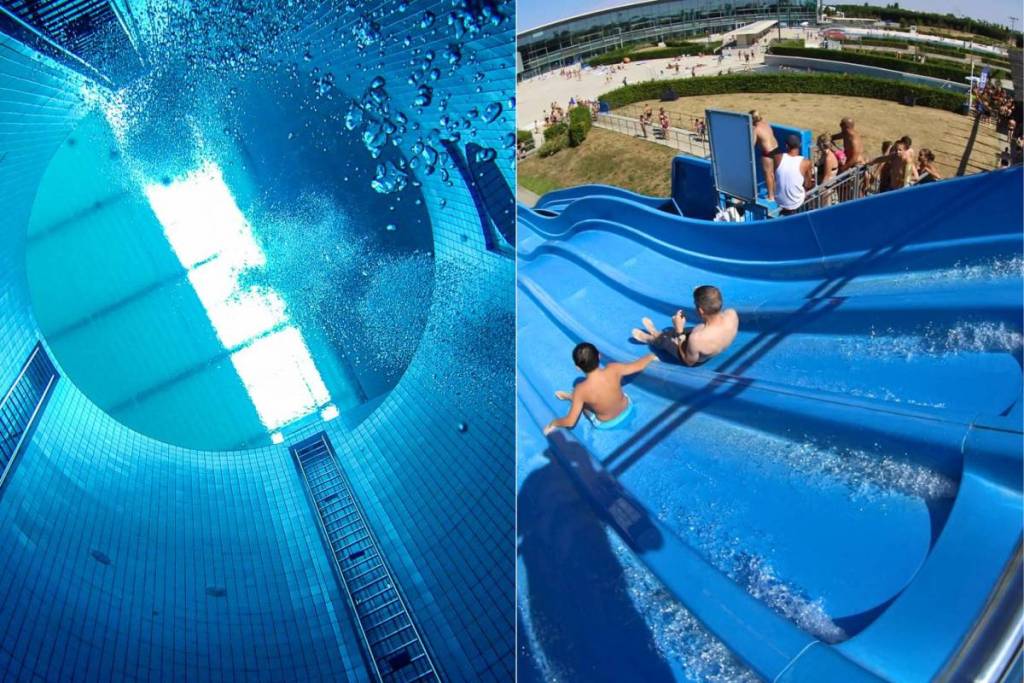 largest pool in France Paris