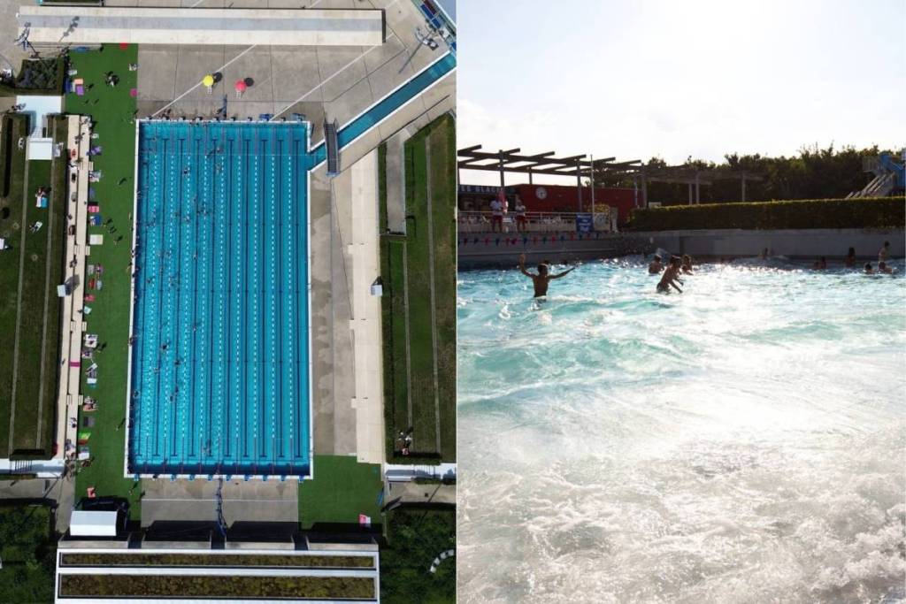 the largest aquatic complex just a stone’s throw from Paris