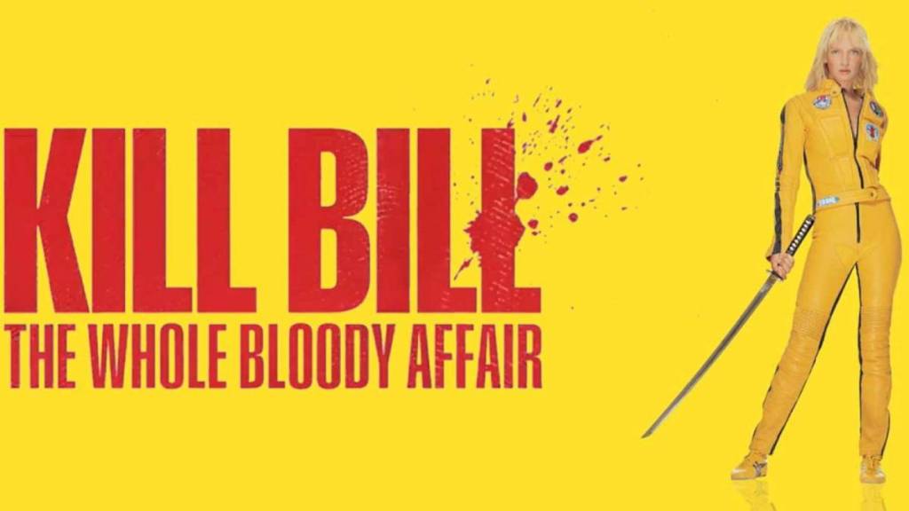 cartel de cine de Kill Bill 